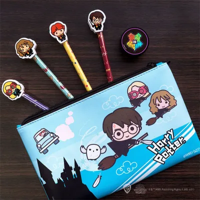 Obrázok produktu pre Harry Potter 6-dielna písacia súprava Harry a priatelia