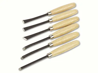 Produktbild von BRÜDER MANNESMANN Schnitzwerkzeug-Satz, 6-teilig
