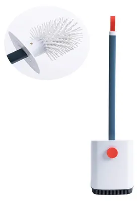 Immagine prodotto di Solidchoice - Set di spazzole per WC con impugnatura ergonomica e manico lungo