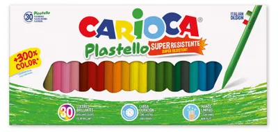 Immagine prodotto di Carioca plasticeras resistentes plastello assortidos caso -30u-