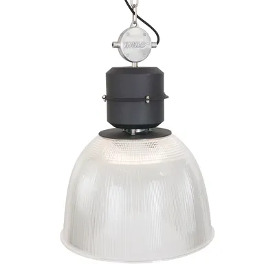 Immagine prodotto di Lampada a sospensione - argento - Clearvoyant - plastica metallo - Ø 42cm - E27 - 7695ZW - Anne Lighting