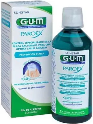 Imagen del producto de Enjuague bucal Gum Paroex para la prevención, 500 ml