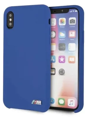 Produktbild von BMW Silikon M Kollektion - iPhone X / Xs Hülle (Blau)