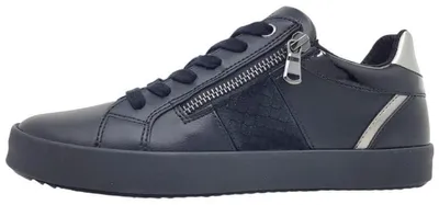 Immagine prodotto di Scarpe da ginnastica Geox Blomiee da donna, modello stringato, sportive, nere, adatte al tempo libero