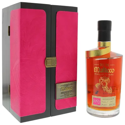 Produktbild von Malteco Selección 1992 - mit Holzbox - Suave de Panama - Rum