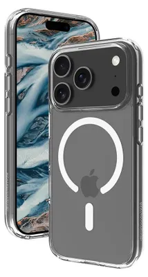 Productafbeelding van dbramante1928 Iceland Pro - Achterkantbescherming voor mobiele telefoon - compatibel met MagSafe - kunststof - transparant