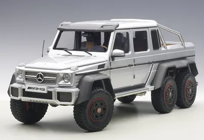 Obrázok produktu pre Mercedes-Benz G63 AMG 6×6 strieborný AUTOart 1:18