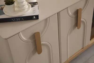 Produktbild von Wohnzimmer Konsole Designer Spiegel Sideboard s Set -2tlg.