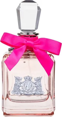 A bottle of Juicy Couture Couture La La eau de Parfum for women.