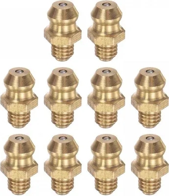 Obrázek produktu pro Pravotočivý mazací šroubení z mosazi M5x0,8 mm pro hydraulické mazání