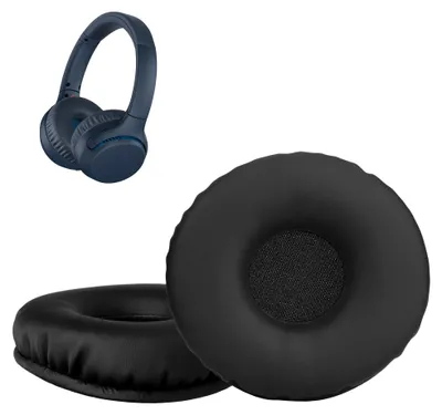 Produktbild von kwmobile 2x Ohr Polster für Sony WH-XB700 Ohrpolster - Ersatz Ohrpolster - Kopfhörer Ersatzteile - Kopfhörer Ersatzpolster für Over Ear Headphones