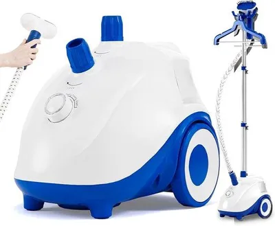 Productafbeelding van Stoomstrijker 1500 W - Verticale Stoomstrijkijzer met Wielen - 1,7 Liter Watertank