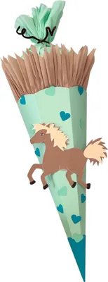 Produktbild von Schultüte Bastelset Pferd mint von Prell