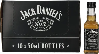 Image de Jack Daniel's Tennessee Whiskey 40% Vol. 10x0,05l PET
