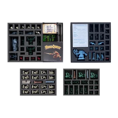 Immagine prodotto di Set di schiuma e organizer per HeroQuest (2021) Mythic Box