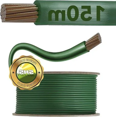 Image de Câble périphérique de 150 m pour tondeuse robot, Ø 27 mm, vert