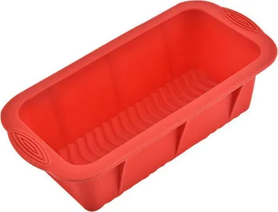 Produktbild von Silikon Backform Kastenform Kuchenform Tortenform Brotform Kuchen Silikon Rot