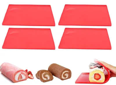 Obrázek produktu pro Silikonová forma na rolády – s nepřilnavým povrchem a flexibilní