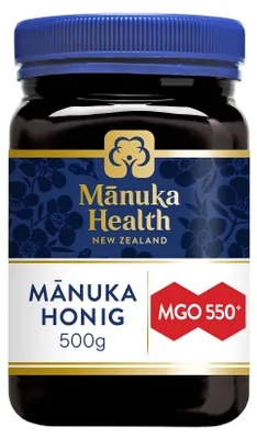 Immagine prodotto di Miele di Manuka attivo MGO 550+ da 500g