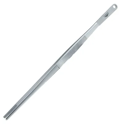 Kochzange Edelstahl 30 cm, Silber, spülmaschinengeeignet