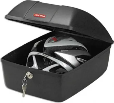 Produktbild von KLICKfix Bike-Box für Racktime KLICKfix, 25 x 35 x 18 cm, inkl. Kuppl.-Stück, schwarz