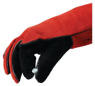 Immagine prodotto di Schweißkraft Schweißerhandschuh Gr. L für Schutzgas geeignet mit Fleece-Futter