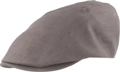 Leichte Sommer-Flatcap aus reinem Leinen von Hut-Breiter in blau