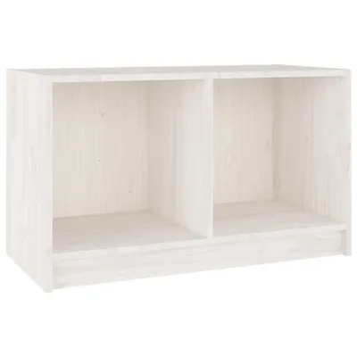 Produktbild von vidaXL TV-Schrank Weiß 70x33x42 cm Massivholz Kiefer