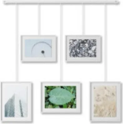 Produktbild von Umbra 1013426, Multi-Bilderrahmen, Holz, Weiß, Matte, Wand, Rechteckig