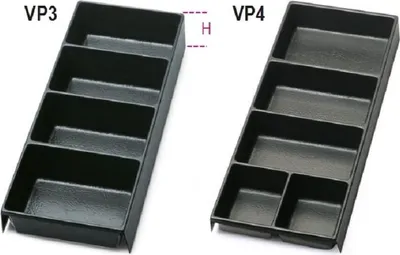 Image de BETA Thermoformateinsätze aus Kunststoff für Werkzeugwagen und Werkzeugkasten