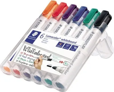Obrázok produktu pre STAEDTLER Whiteboardmarker Lumocolor 6St Box
