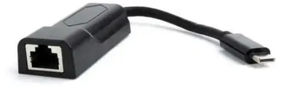 Obrázek produktu pro Gembird A-CM-LAN-01, Kabel, USB typu C, Ethernet, 1000 Mbit/s, Černá