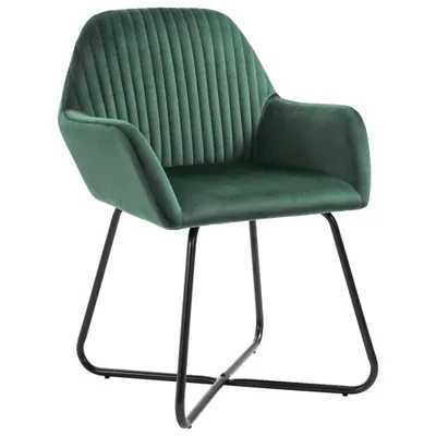 Immagine prodotto di vidaXL Sedie da pranzo 6 pz. Velluto verde