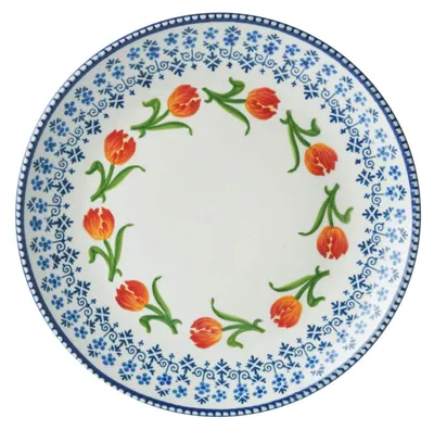 Heinen Delfts Blauw – Essteller Orange tulp – Bild 1