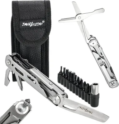 Produktbild von Survival-Multitool 7-in-1 Multitool-Set + Bits