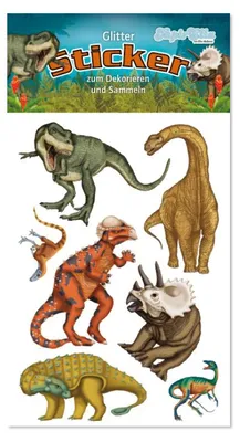 Produktbild von Glitter Sticker Dinosaurier