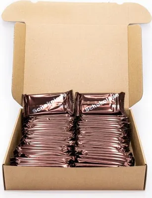 Produktbild von 50 x 50 g BW-Schokolade, Original Bundeswehr Produktion