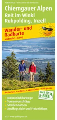 Produktbild von Chiemgauer Alpen. Wander- und Radkarte 1 : 35 000