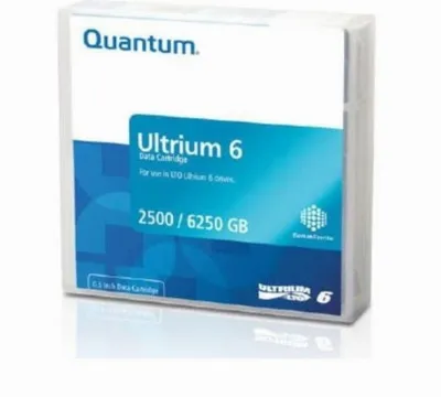 Produktbild von LTO Quantum LTO6 MR-L6MQN-01 Ultrium 6 - 2.5 TB / 6.25 TB BAFE