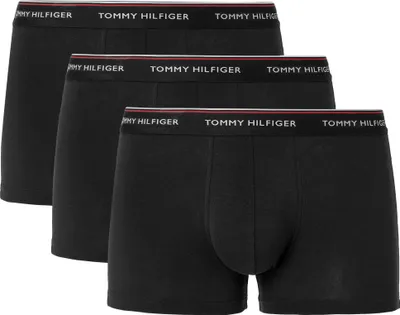 Produktbild von Tommy Hilfiger 3-Pack Boxers Schwarz - Große M