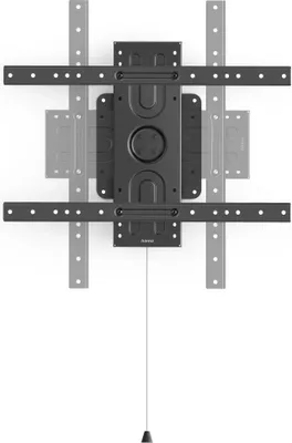 Produktbild von Hama 00220857, 2,03 m (80"), 200 x 200 mm, 600 x 400 mm, 360°, Aluminium, Stahl, Schwarz