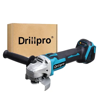 Obrázok produktu pre Uhlová brúska, bezkartáčový motor, lítiová batéria, BIELA