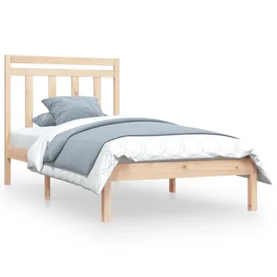 Immagine prodotto di vidaXL Letto in legno massiccio 90x190 cm