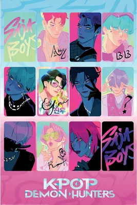 Immagine prodotto di Cacciatori di demoni K-Pop - Maxi-poster "Light And Dark", carta PM12717 (91,5 cm x 61 cm) (Bunt)