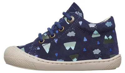 Productafbeelding van Naturino loopschoenen voor kinderen, gemaakt van suède, marineblauw - maat 21
