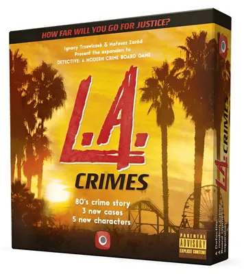 Produktbild von Detective L.A. Crimes - Brettspiel Erweiterung - ENG Edition