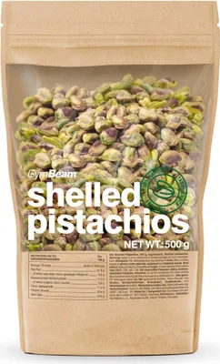 Produktbild von GymBeam - Geschälte Pistazien 500 g