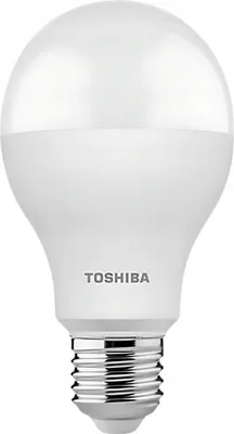Zdjęcie produktu dla Żarówka LED E27 A60 14W = 100W 1521lm 6500K Zimna Ściemnialna TOSHIBA