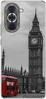 Produktbild von König Design Hülle kompatibel mit Huawei nova 10 Kunststoff Soft Handyhülle - Handy Case Big Ben