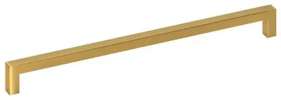 Obrázok produktu pre Kľučky na skrine – súprava 5 kusov – rozmer 320 mm (vzdialenosť otvorov) – kov – vhodné na dvere, skrine, zásuvky v kuchyni – žlté